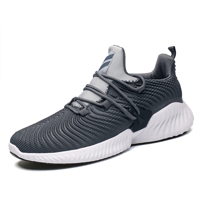 

2019 Latest China Factory Chaussures Sport Homme Men Alpha Running Sneakers Sports Shoes Products., Black;gray;red
