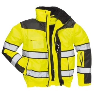 Customize Factory Men Removable Uniform Reflective Worker Jacket Customize Factory Men Removable Uniform Reflective Worker Jacket