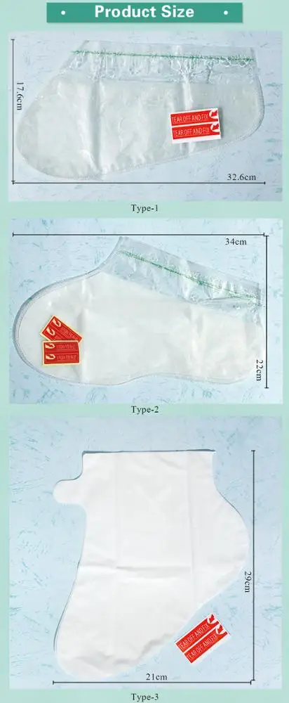 
Customized Foot Peel Mask, Exfoliating Callus Remover (2 Pairs Per Box) exfoliating foot peel mask 