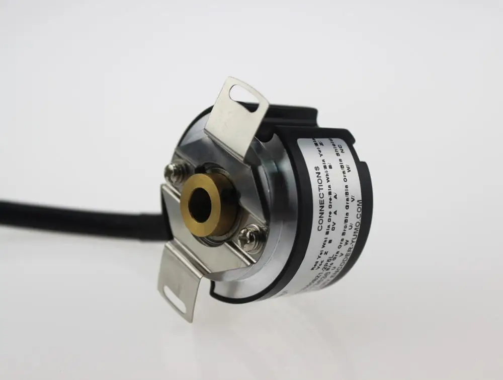 Ihu4808 Incremental Rotary Motor Encoder Photoelectric Hollow Shaft For ...