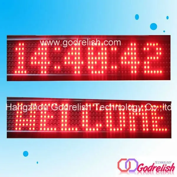5 inch 7 segment led display