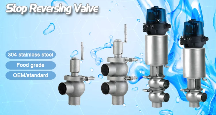 Reverse Flow Check Valve 4 Way Reversing Valve High Quality Stop ...