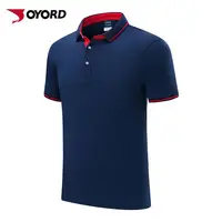 

53% Cotton 47% Polyester Golf Men Polo T Shirts Blank 10 Color