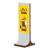 Acrylic Sign Frame Display Wood Table Stand Desk Sign Menu Advertising Poster Holder Menu Stand