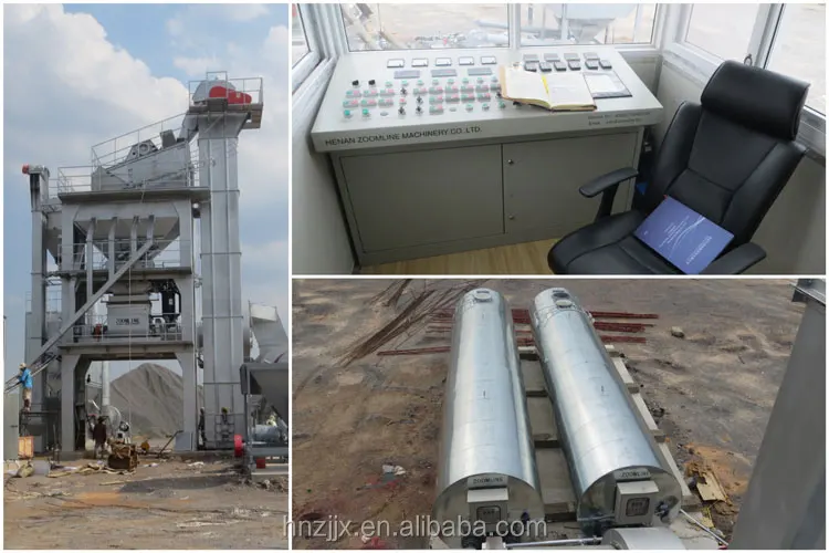 Road asphalt mixing plant 80TPH asphalt machinery
