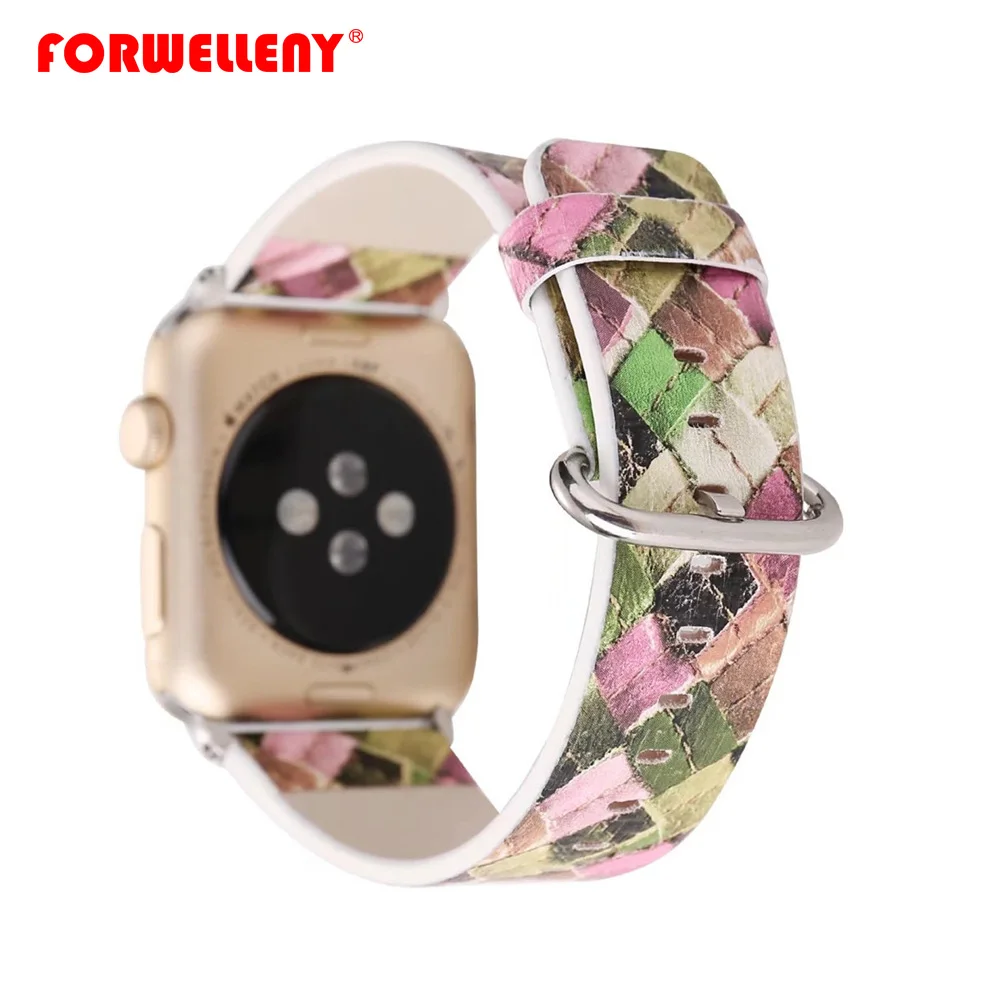 

2018 Fashion Women leather Watch Straps Bracelet for Apple Watch Band 40mm 44mm 38mm 42mm for iwatch Band 4 3 2 1 Watchband
