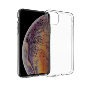 HUYSHE For iPhone Xi High Quality Crystal Clear Transparent Soft TPU Phone Case For iPhone 11 Cases Cover