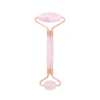 Rose Gold frame pink jade gua sha set Stone Roller jade Roller