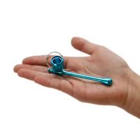 

mushroom tobacco pipe key ring portable aluminum gift keychain smoking pipe