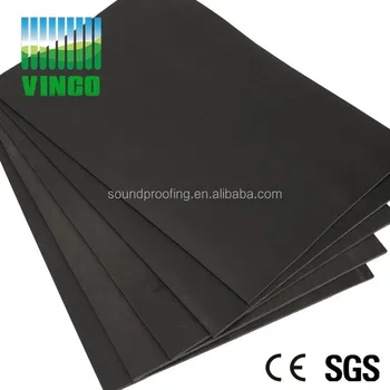 Car Audio Soundproofing Material Rubber Floor With No Smell Eco