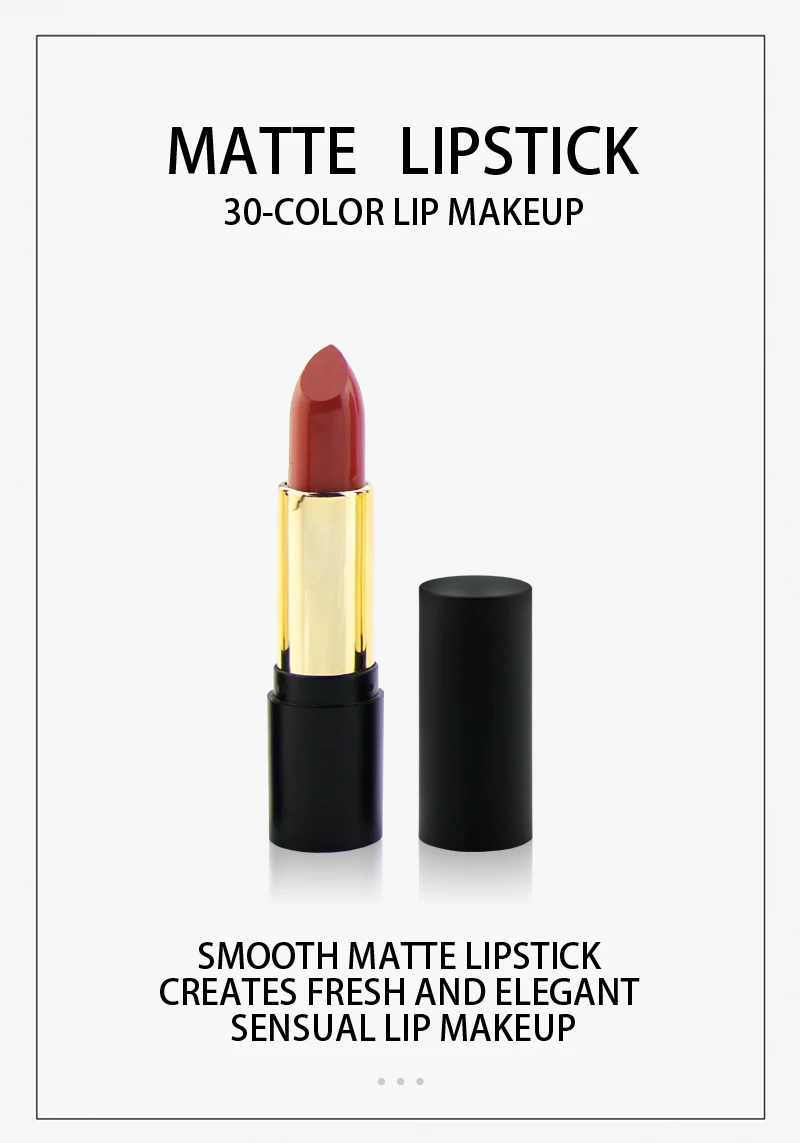 Wholesale Price Lip Beauty Cosmetics Makeup 30 Colors Private Label