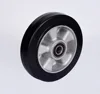 10inch 250mm heavy duty aluminum core high elastic rubber caster