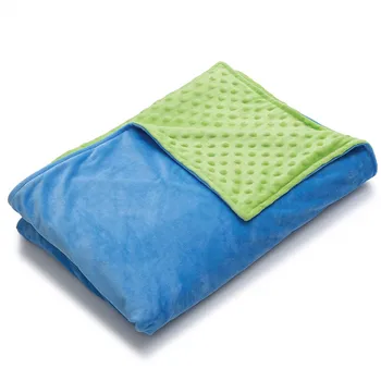 80"x87" Custom Color Cotton Minky Weighted Blanket Cover - Buy Weighted