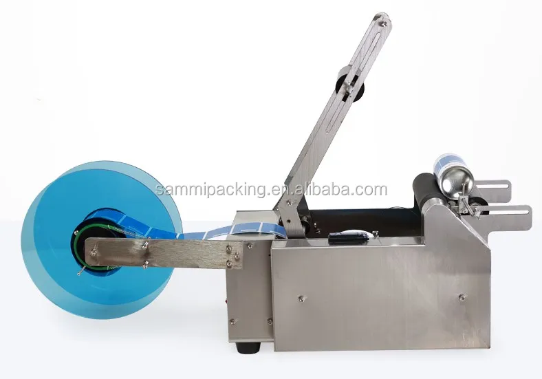 Economical round bottle semi automatic labeling machine MT-50