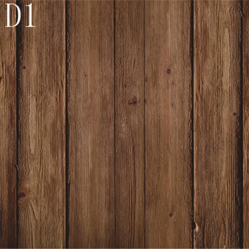 

Solid Wood Wall Backdrops Photogaphy background Dark Brown Wood Floor Wooden Planks Newborn Baby Photography Props