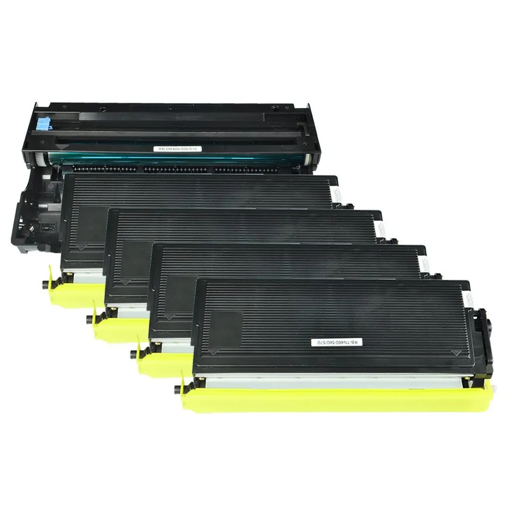 TN460 Toner DR400 Drum Set For Brother HL-1440 1450 P2500 Intellifax 4100 4750p