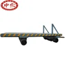 OEM design 50ton plant transit trailer heavy duty low flatbed trailer