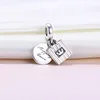 Fashion jewelry customized 925 silver charms enamel shopping queen dangle charm for bracelets necklace bangle jewelry design