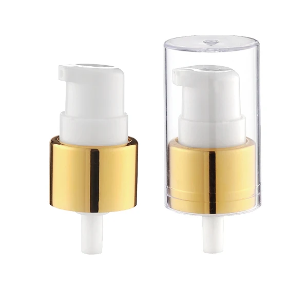 Gold Lotion Pump 20/410 With Outside Spring For Skin Care Buy Plastic