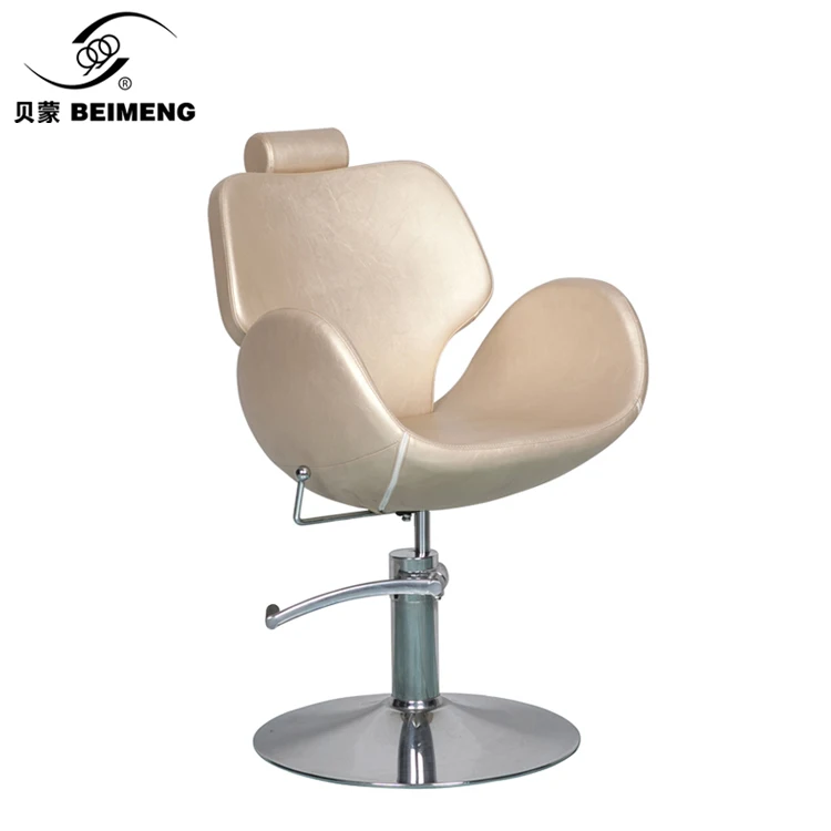 Comfortable Hair Washing Chair Salon Furniture White Hydraulic