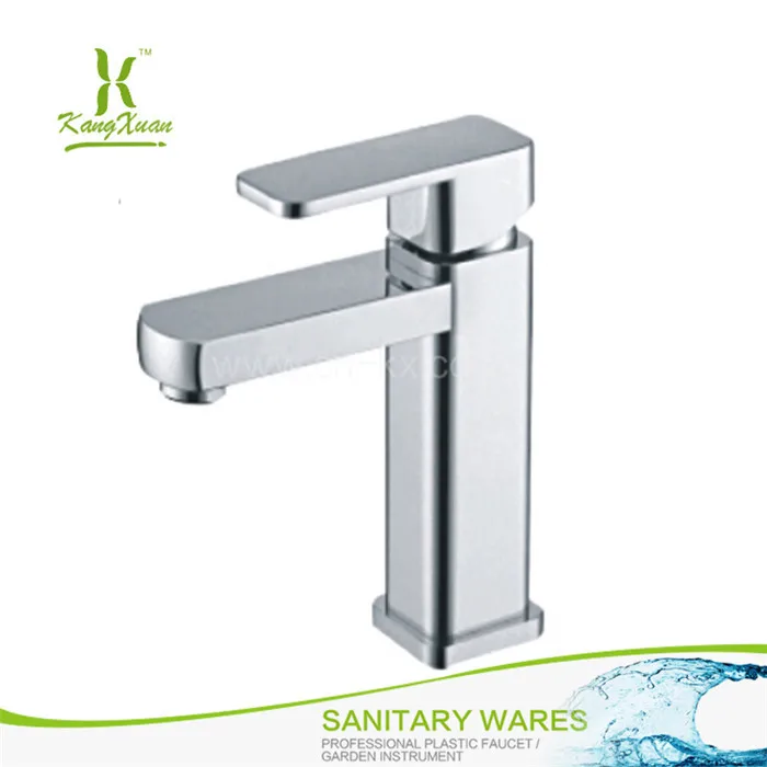 Single Hole Abs Plastic Hot Cold Water Square Basin Tap - Buy Square ...