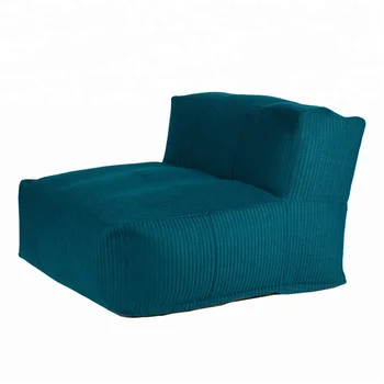 New Product High Level Color Fastness Sectional Bean Bag Sofa 2018 Design On