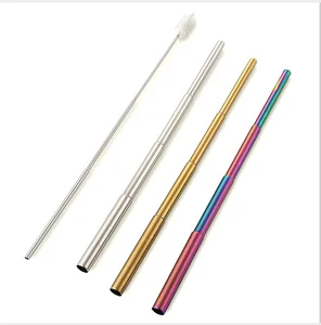 Image of drinking straws foldable straw recyclable straw