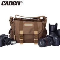 

Free Sample Khaki Waterproof Canvas Dslr Sling Camera Bag For Nikon Canon