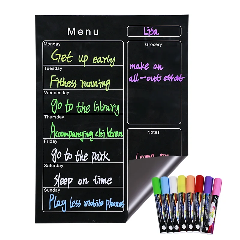 

magnetic dry erase calendar for refrigerator magnetic calendar set magnetic dry erase weekly calendar, Blank white