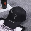 china supplier wholesale 6-panel adjustable high quality 2018 spring new fashion embroidery line plane letter baseball cap