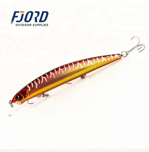 FJORD High quality 19g 130mm floating minnow fishing lure hard plastic fishing lures