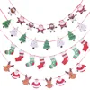 2018 Non-woven Christmas Pull Flag For Decoration And Home Party Christmas Pull Flag