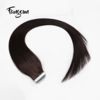 

100% European Double Side Remy Tape Hair Extension Human Hair For White Women Tape In Hair Extensions