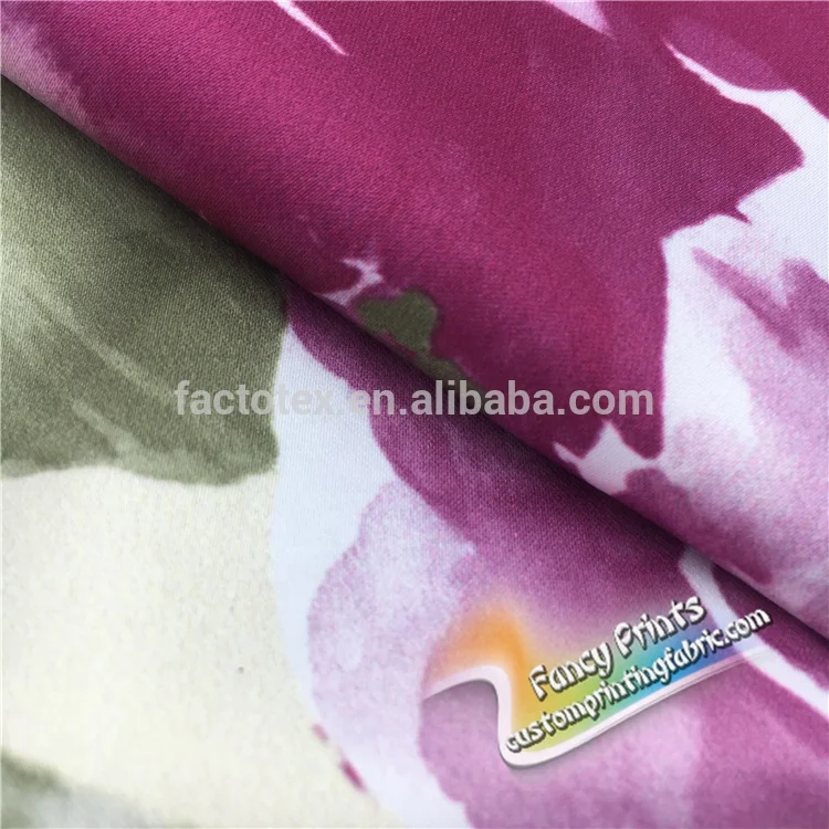 
Woven Plain Printed Silk Fabric Satin Silk Fabric for Bridal Dress Garment 