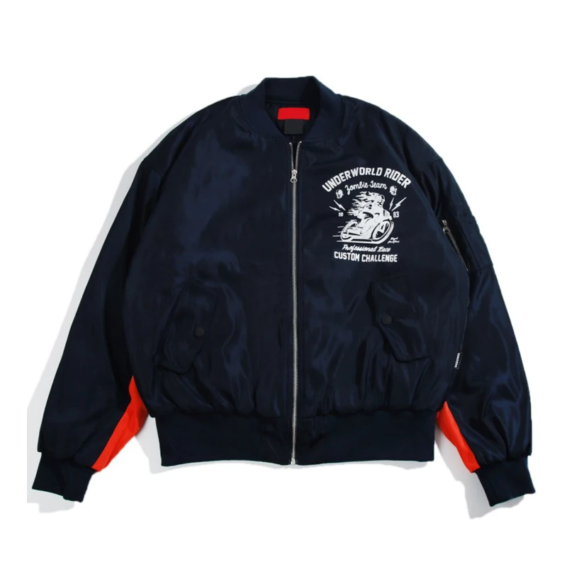 

OHMYJUST men's jackets Custom Mens Streetwear printing Jackets, Multi colors