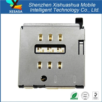 Micro Sd Sim Card Tray Connector Socket For Iphone 6s Plus 5 5
