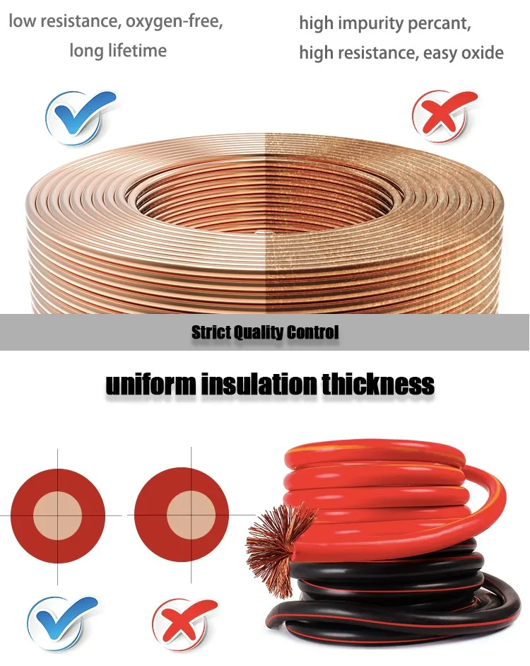 Ecofriendly Car Jumper Cable 200a Cca Car Battery Booster Cable Heavy