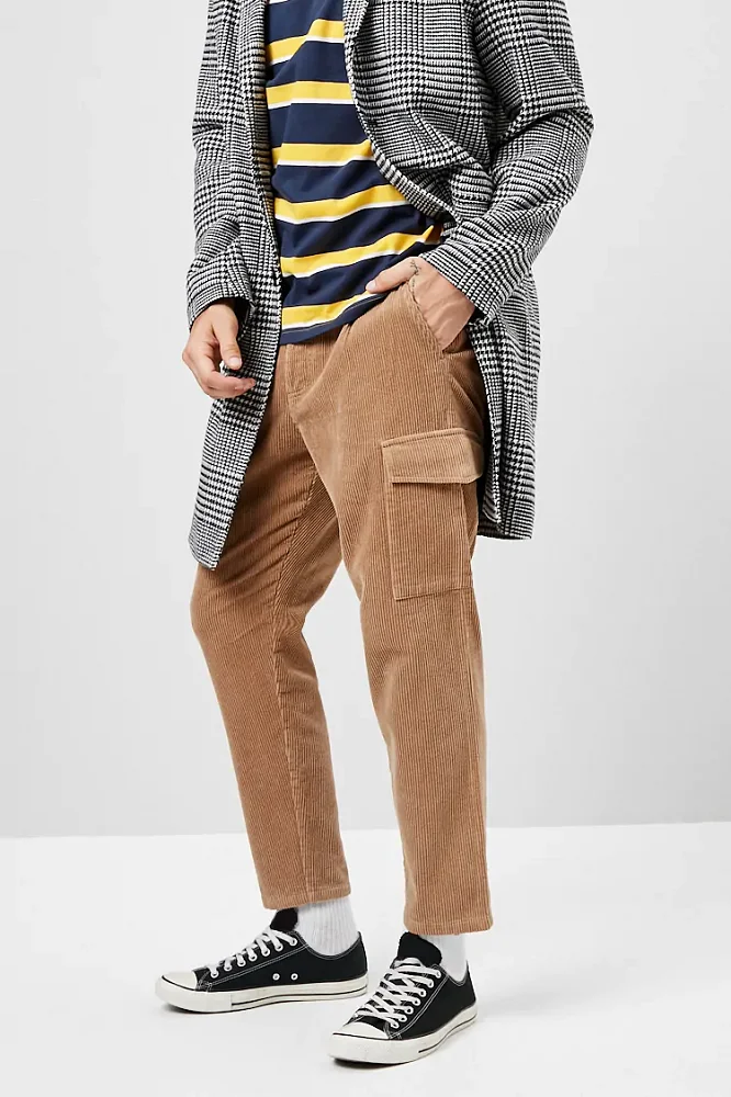 corduroy cropped pants