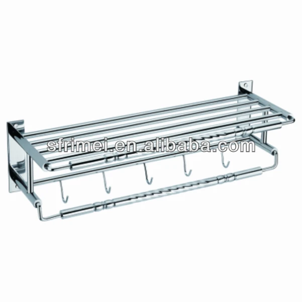 Wall-mounted Stainless Steel Towel Racks For Small Bathrooms