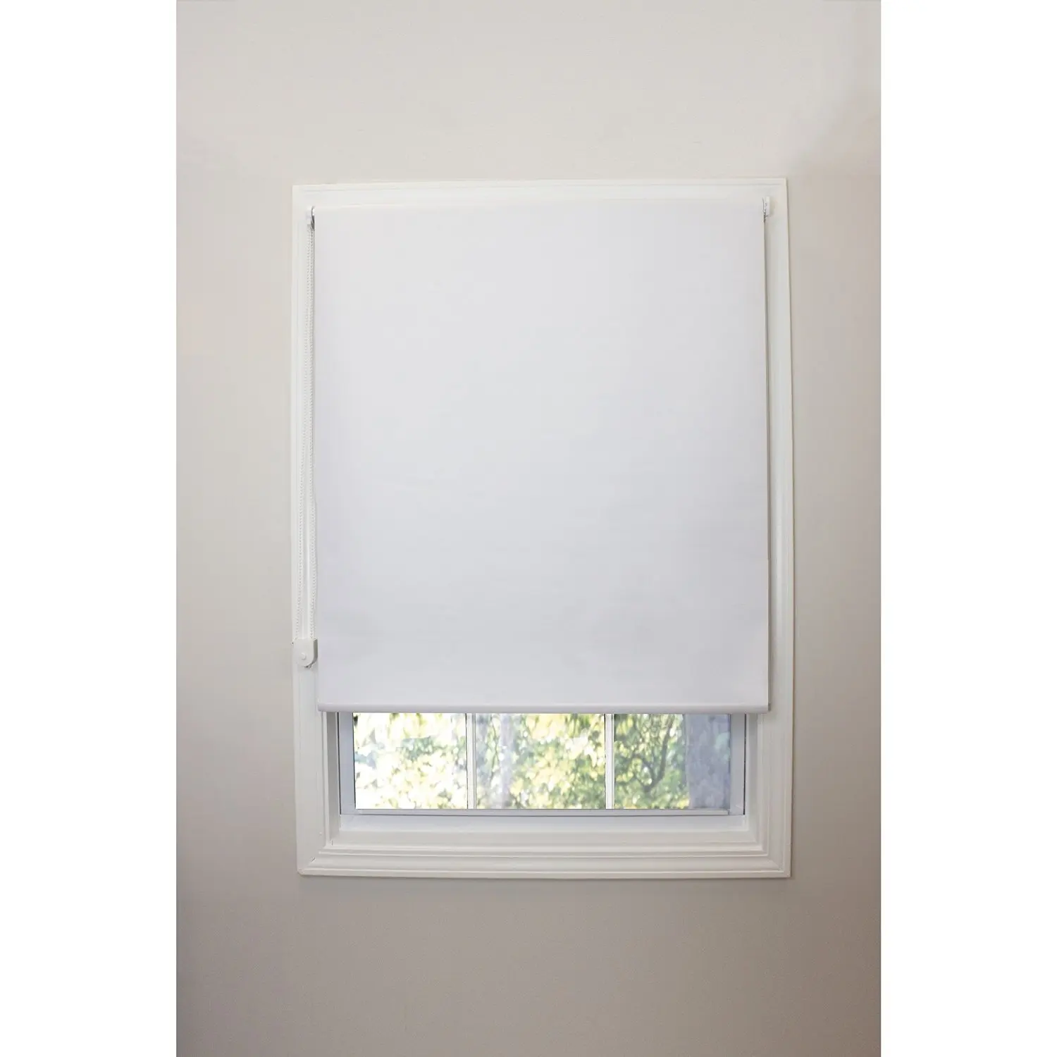 Buy Single Piece Lewis Hyman White Window Roller Shade 23x72 Curtain Blackout Includes Hardware Thermal Insulated Fabric Simple Plain Polyester Material Uv Rays Protection Inside Outside Mount In Cheap Price On Alibaba Com