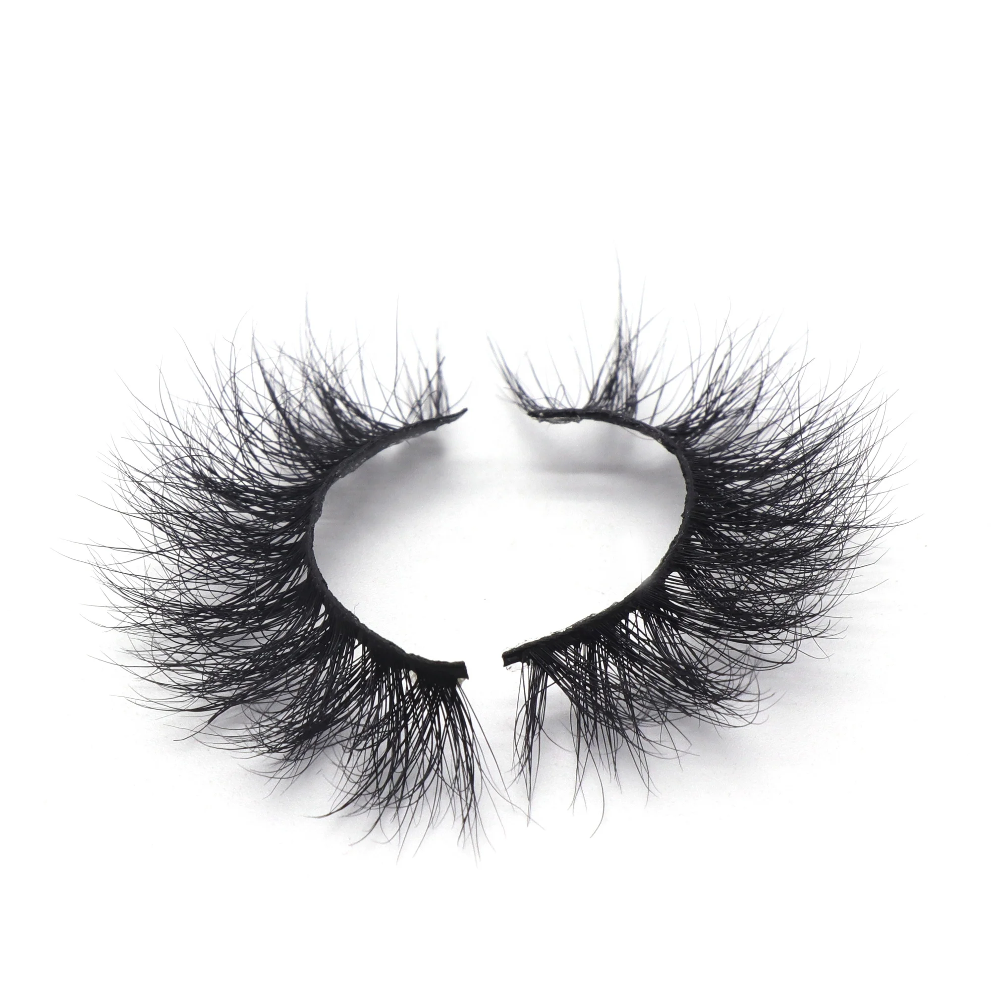 

100 % cruelty free Mink Hair handmade false eyelashes with custom lashes packaging box, N/a