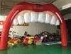 New design giant inflatable mouth shape arch for promotion