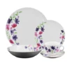 complete white dinnerware sets, flat white porcelain cake plate