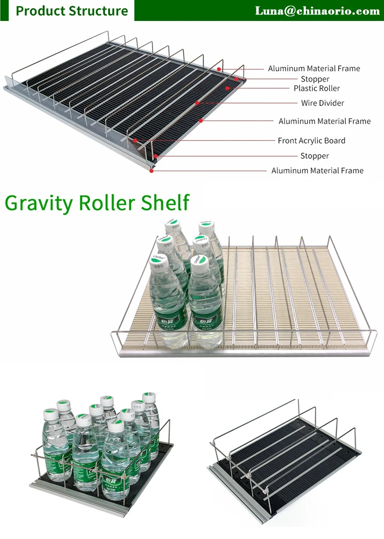 rack dividers plastic on Customized Abs Supermarket Rack Display Roller Shelf Pusher Merchandise Acrylic Shelf Divider Buy High Quality Roller Shelf Pusher Roller Track For Sliding Shelf System Bottle Shelf Pusher Product On Alibaba Com