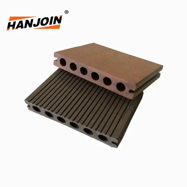 Rot-proof WPC Hollow Decking for Real Estate