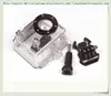 plastic electronic instrument case housing for pcb design switch transparent cover housing