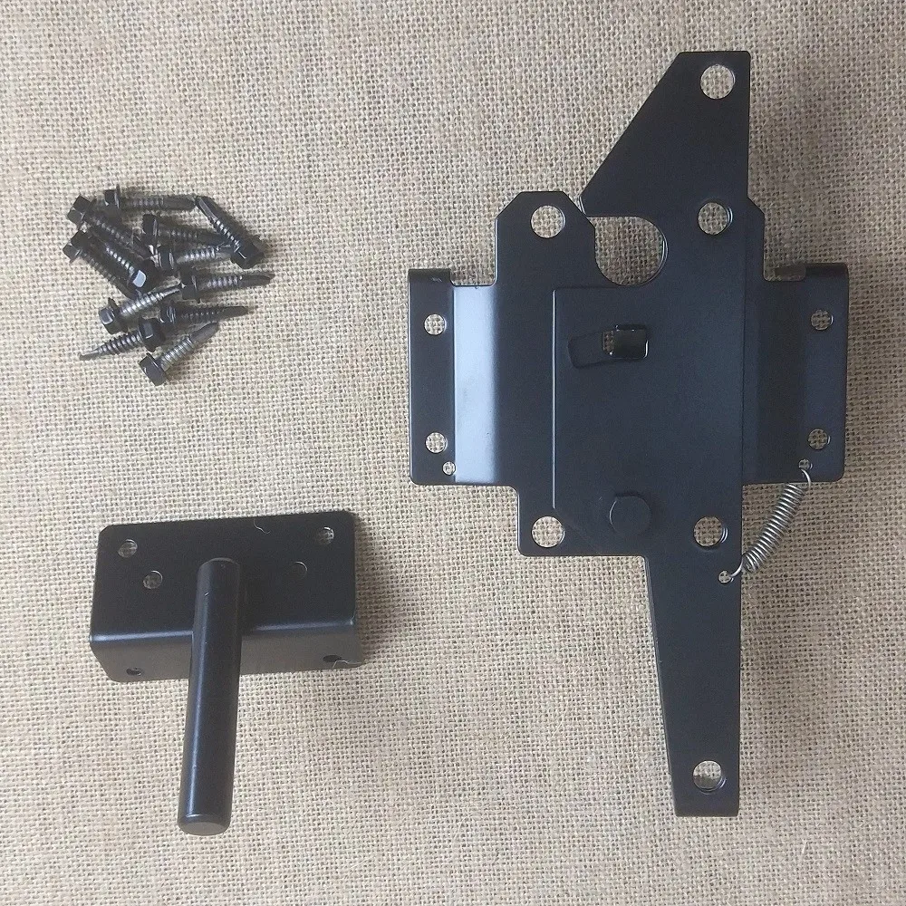 不锈钢乙烯基围栏门锁