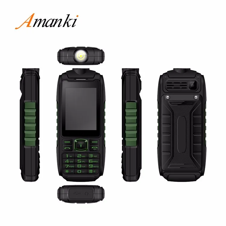 Newest ! Original 2000mah Dual Sim 2.4 Inch Rugged Waterproof Mobile