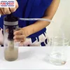 permanent transparent water bottle filter, waterfilter bottle with ceramic cartridge, activated carbon for outdoor, survival