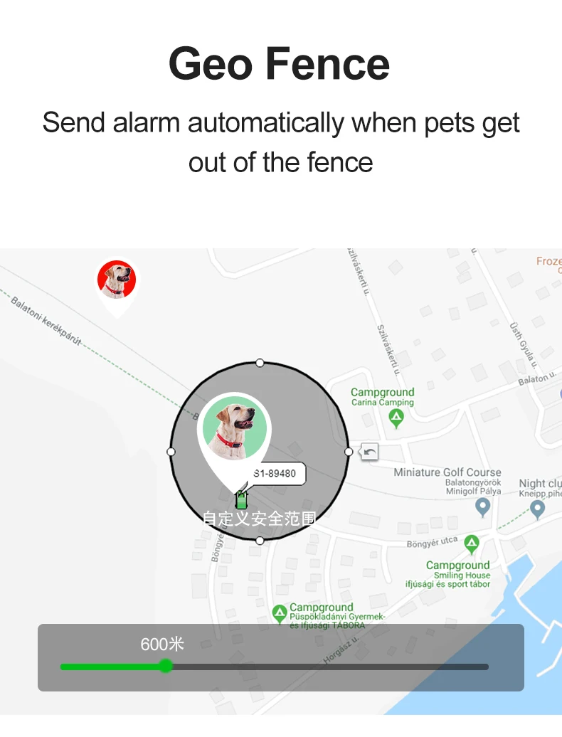 S1 Geo Fence Waterproof Dog Collar Pet Gps Tracker With Free App Buy